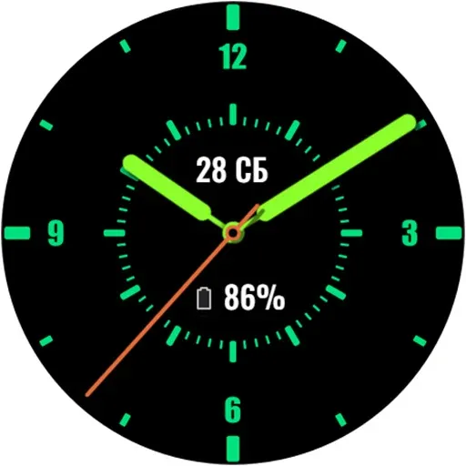 Minimalist watch face screenshot 34