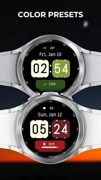 EXD129: Daily Watch Face screenshot 8