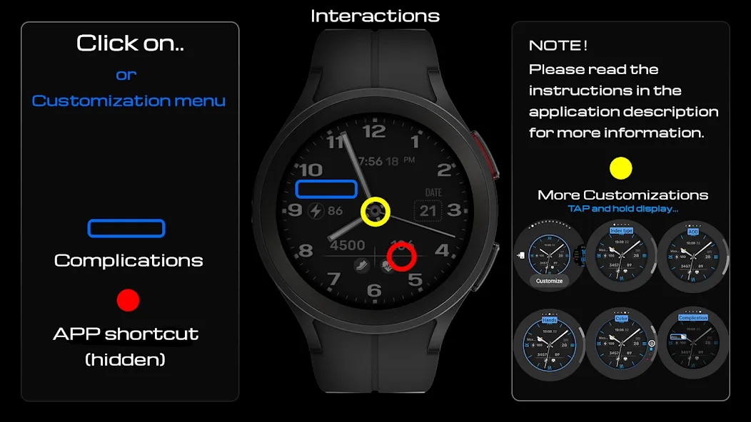 WaTchG015: Analog watch face screenshot 5