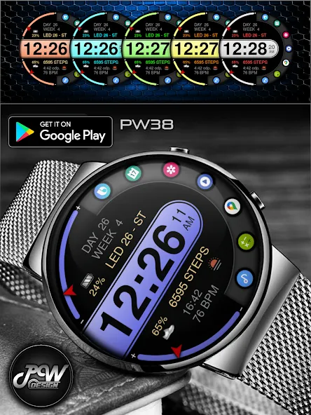 PW38 Digi Quick Press Watch screenshot 21