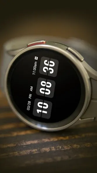 ZKin Watch Face Flip Clock screenshot 3