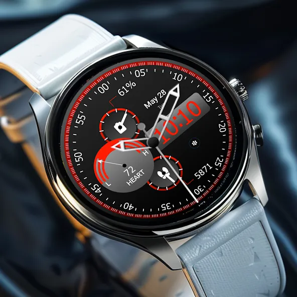 Key WF26 Hybrid Watch Face screenshot 7