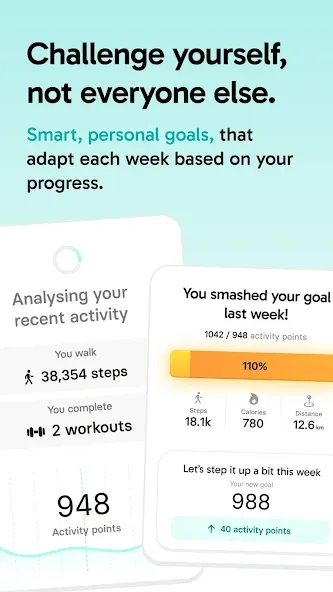 Motion - Steps & Fitness Game screenshot 2