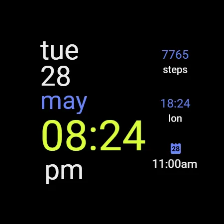 Something Large: Watchface screenshot 8