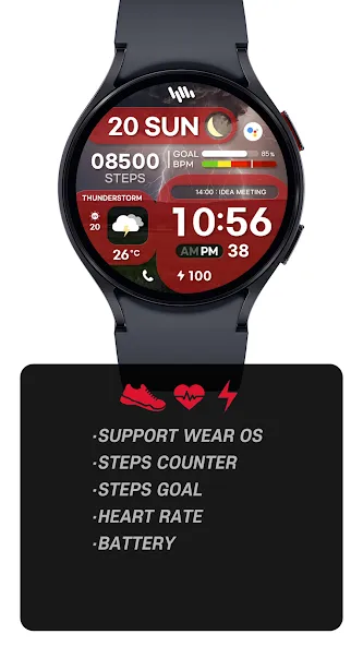 SamWatch InfoBlock Weather 11 screenshot 2