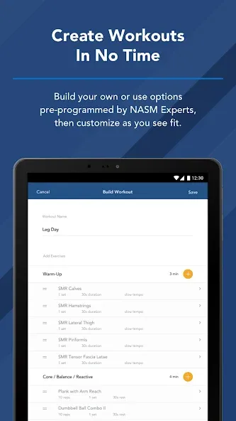 NASM EDGE screenshot 7