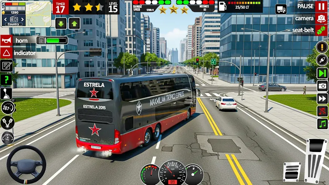 Coach Bus Driving Game screenshot 6