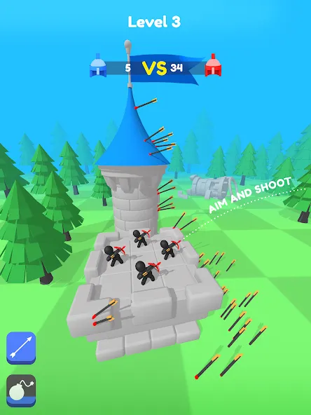 Merge Archers: Bow and Arrow screenshot 15