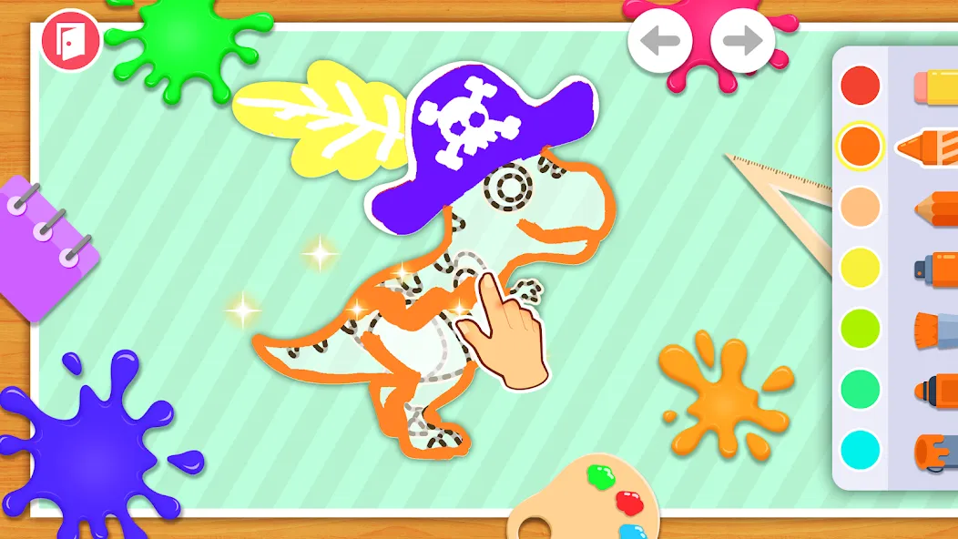 恐龙历险记:恐龙世界探险儿童益智应用 screenshot 8