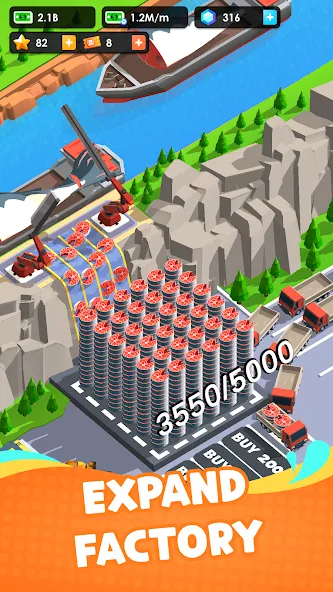 Seafood Inc - Tycoon, Idle screenshot 4