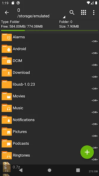 ZArchiver screenshot 7