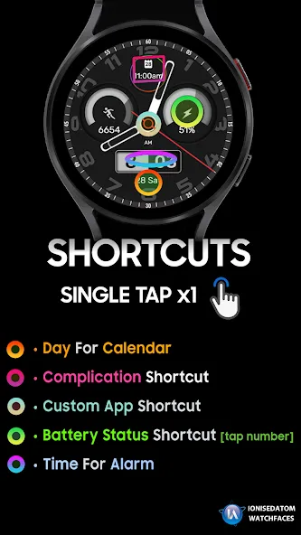 IA133 Classic Watchface screenshot 6