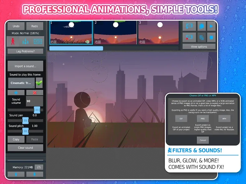 Stick Nodes - Animation screenshot 8