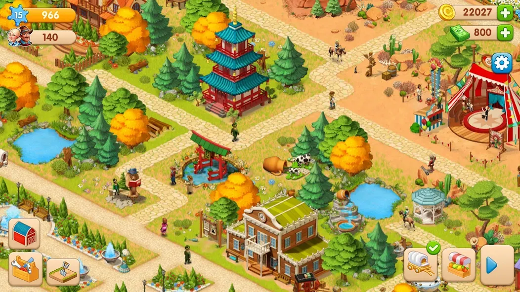 Homesteads: Jeu Ferme screenshot 8