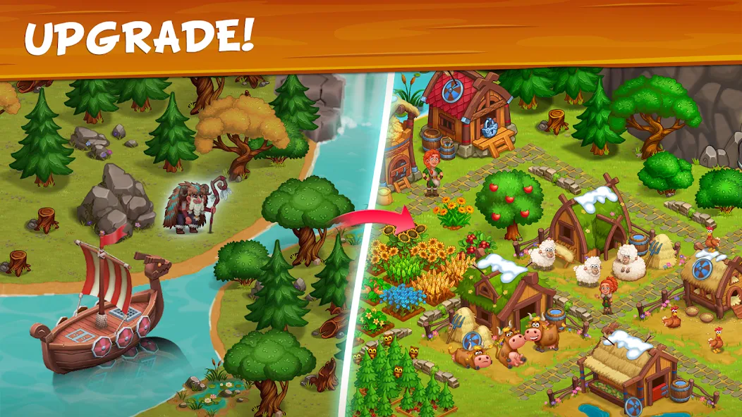 Vikings and Dragon Island Farm screenshot 31