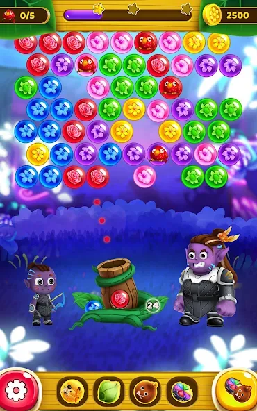 Flower Games - Bubble Pop screenshot 14
