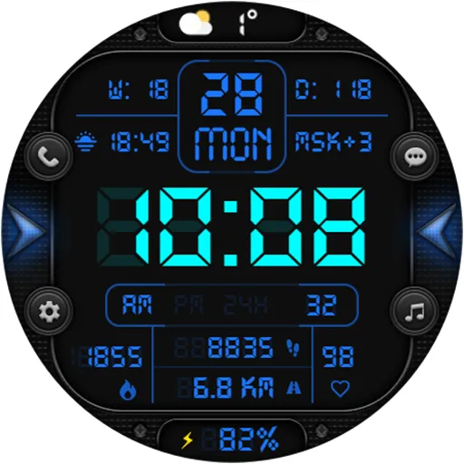 DIGI DANALOT Watch face screenshot 17
