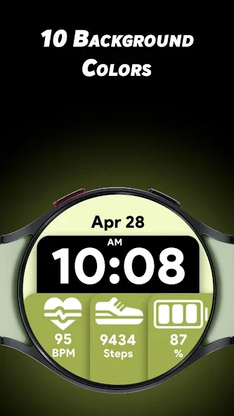 Modern Tiles - Watch face screenshot 3