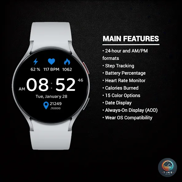 Power Tracker Watch Face screenshot 2