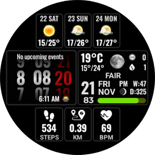 Weather hours and days NTV600 screenshot 26