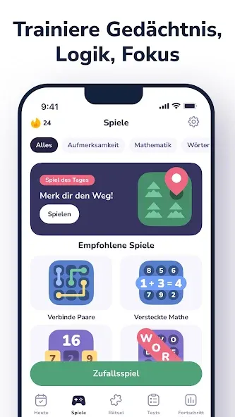 BrainSpot: Gehirntraining screenshot 4