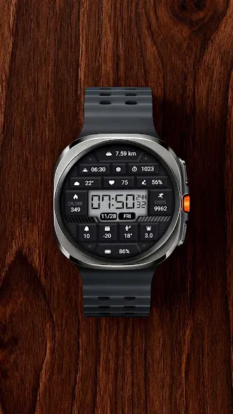 【Digital】Retro Black Buttons screenshot 1