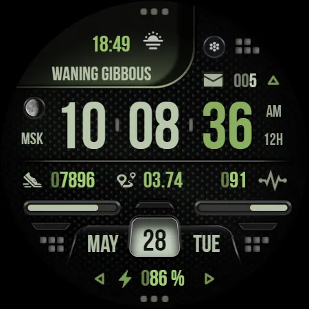 KF168 Watch face screenshot 11
