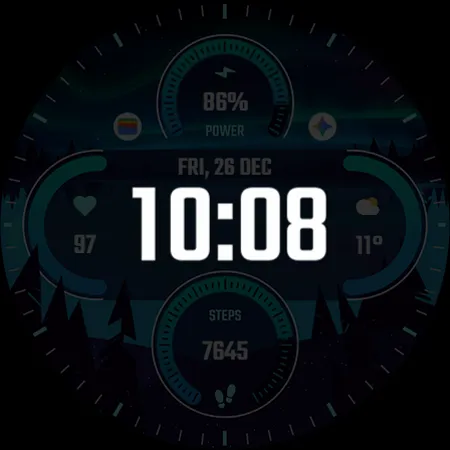 TVV Winter 2 Watch Face screenshot 13