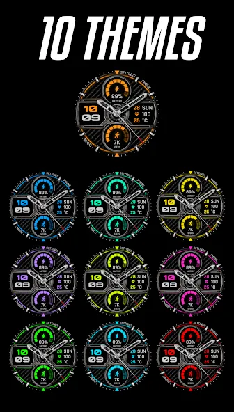 Phantom - Hybrid v4 watch face screenshot 7