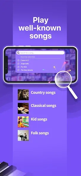 Simpia: Learn piano by songs screenshot 2