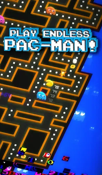 PAC-MAN 256 - Endless Maze screenshot 1