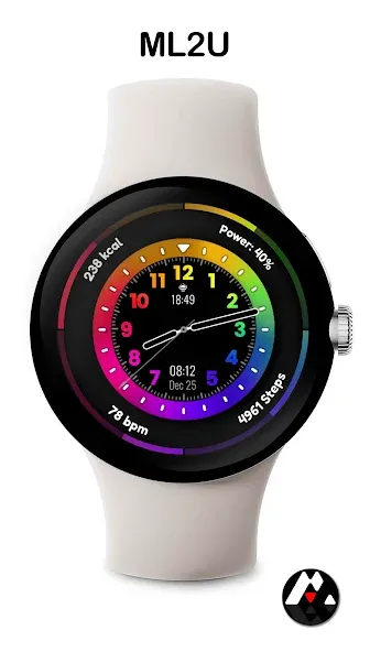 ML2U 165 Watch Face screenshot 3