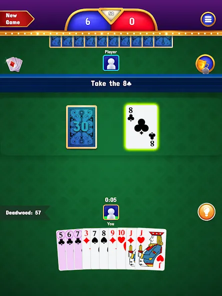 Gin Rummy - Classic Cards Game screenshot 12