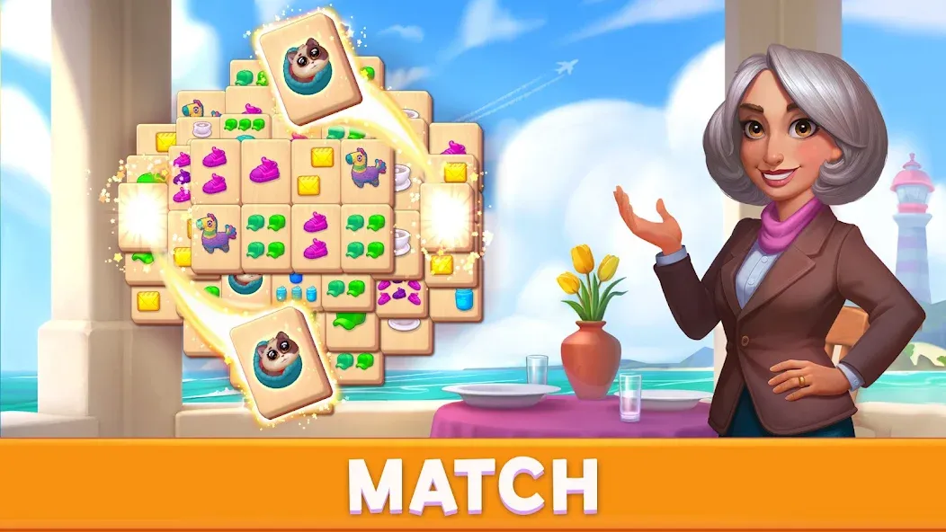 Mary’s Mahjong: City Building screenshot 2