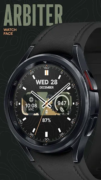 Arbiter Analog Watch Face screenshot 2