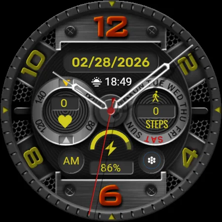 SY54 Watch Face for Wear OS screenshot 26