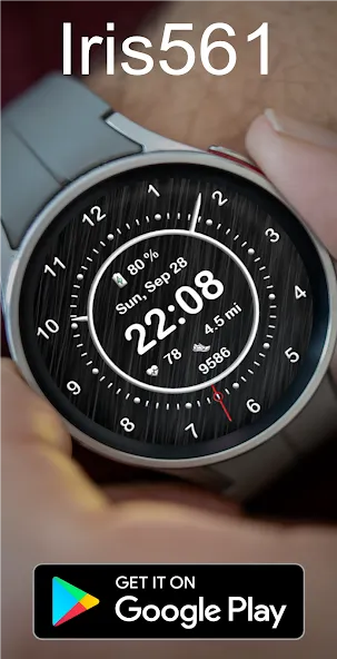 Iris561 Hybrid Watch Face screenshot 20