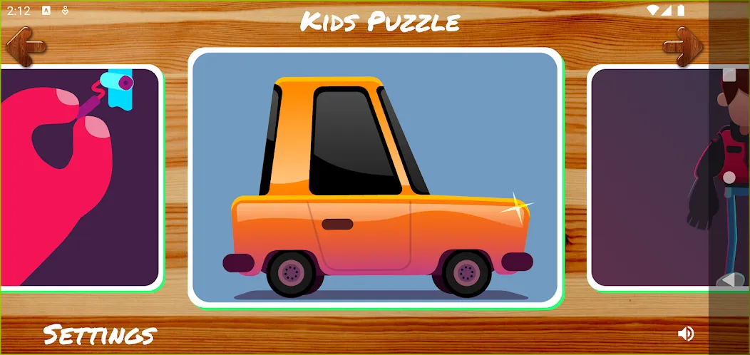 Kids Puzzles: Character Jigsaw screenshot 2