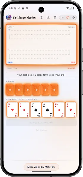 Offline Cribbage Master Ai screenshot 13