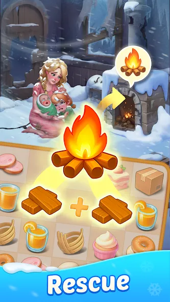 Frost Valley™: Merge & Story screenshot 3