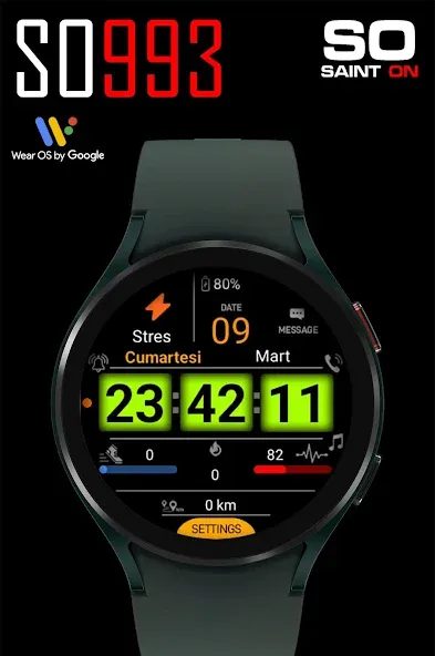 SO993 Watchface screenshot 6