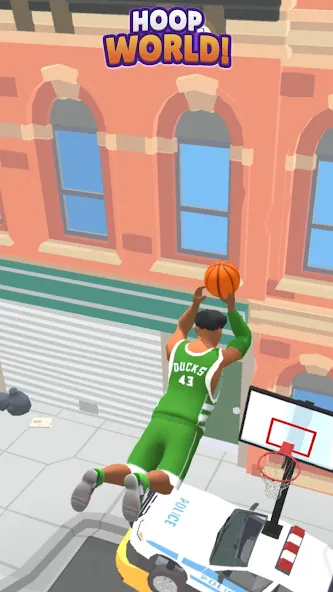 Hoop World: Flip Dunk Game 3D screenshot 2