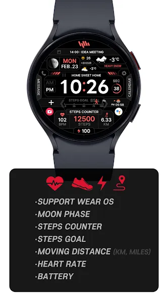 SamWatch Signature Active screenshot 2