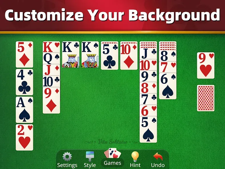 Vita Solitaire for Seniors screenshot 13