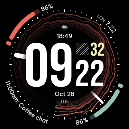 TKS 35 Sonar Watch Face screenshot 11