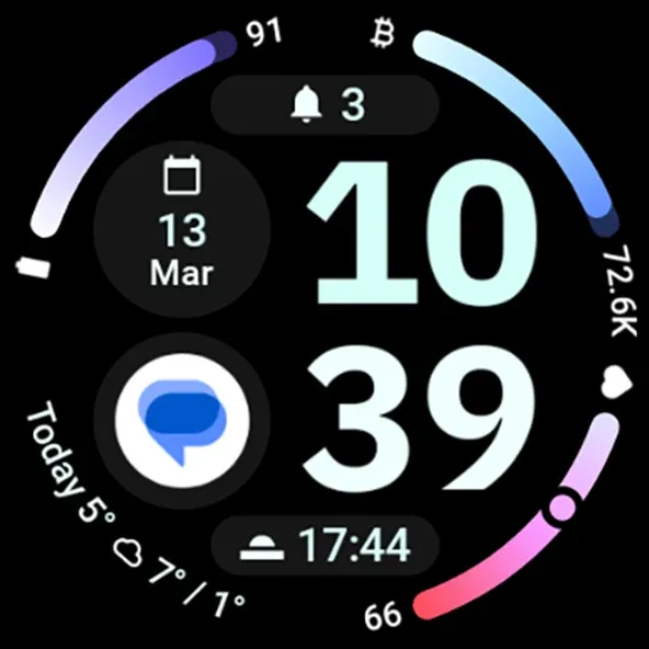 Arcs D5 Watch Face screenshot 13