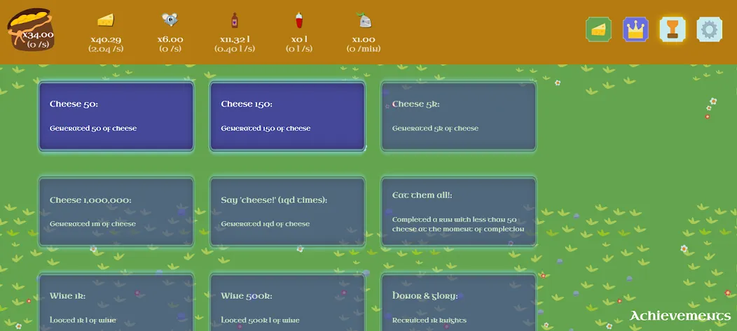 Knights of Cheese Idle screenshot 3