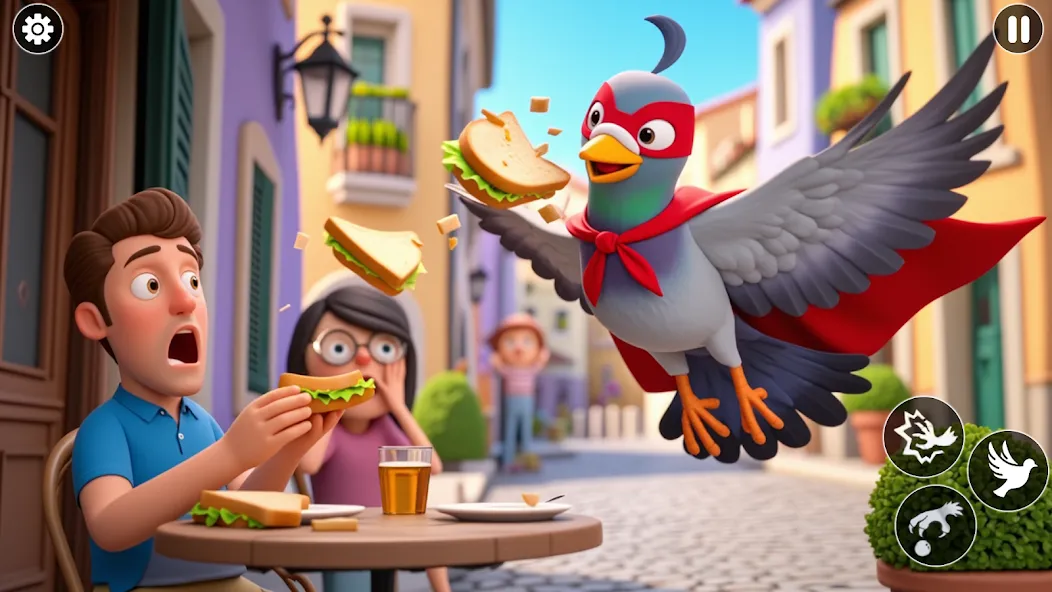 I am Crazy Bird Simulator 3D screenshot 3