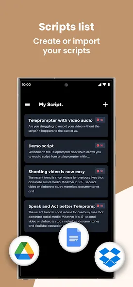 Teleprompter with Video Audio screenshot 4