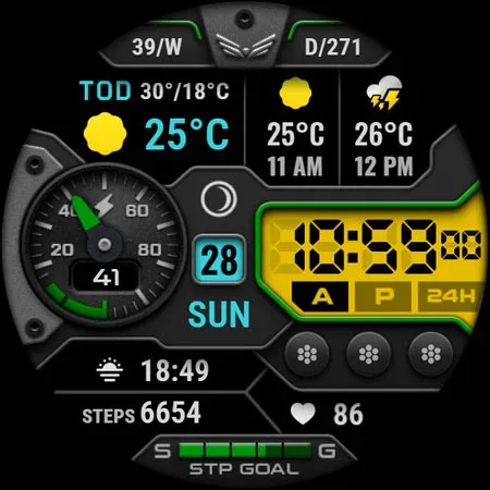 Ballozi NEXO - Digital Face screenshot 15